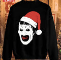 Art Christmas Terrifier Santa Funny Unisex Sweatshirt