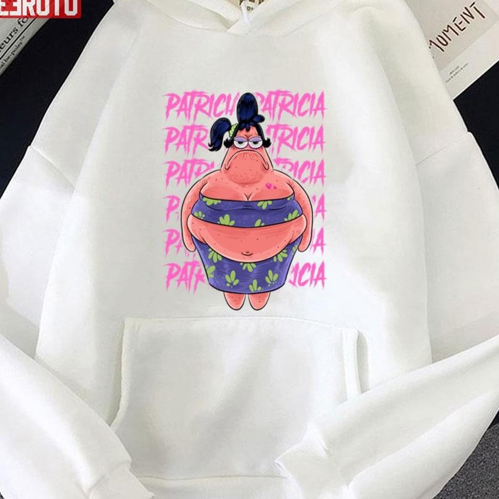 Patricia Spongebob Patrick Funny Art Unisex T-Shirt