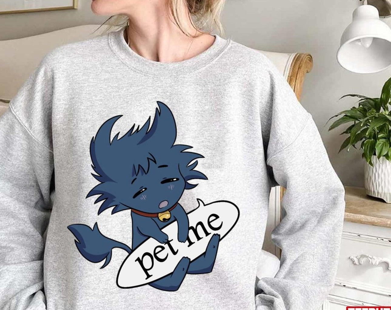 Servamp Kuro Art Unisex Sweatshirt
