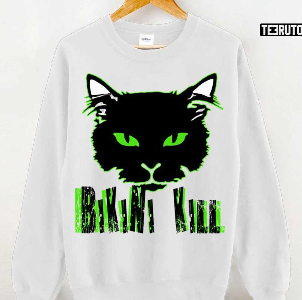 Black Cat Bikin Kill Cat For Music Band Unisex T-Shirt