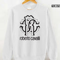 Sepanjang Roberto Cavalli Bersama Relaxed Logo Fit Unisex Sweatshirt