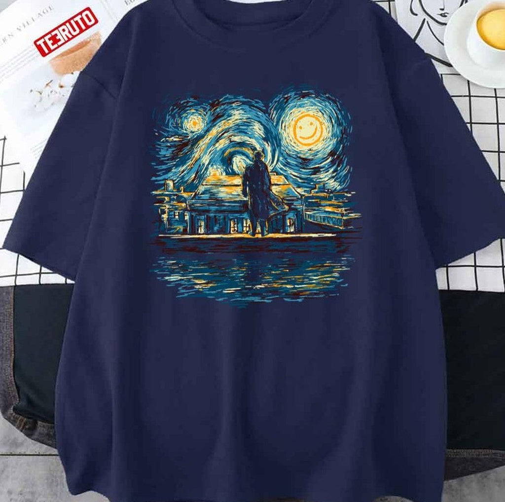 Starry Fall Night X Sherlock Fanart Unisex Sweatshirt