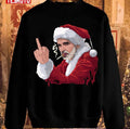 Animated Character In Bad Santa Funny Movie For Christmas Unisex Sweatshirt