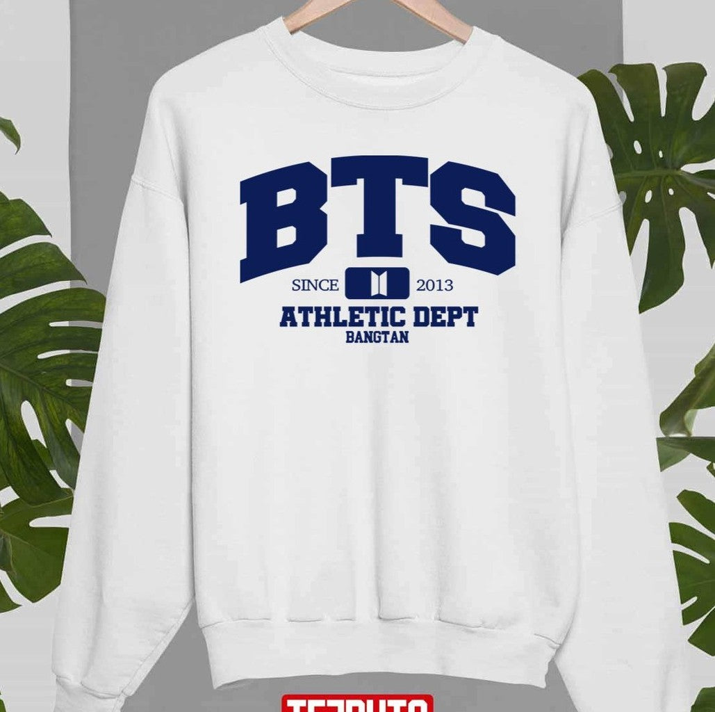 Bangtan BTS Since 2013 Athletic Dept Unisex Sweatshirt