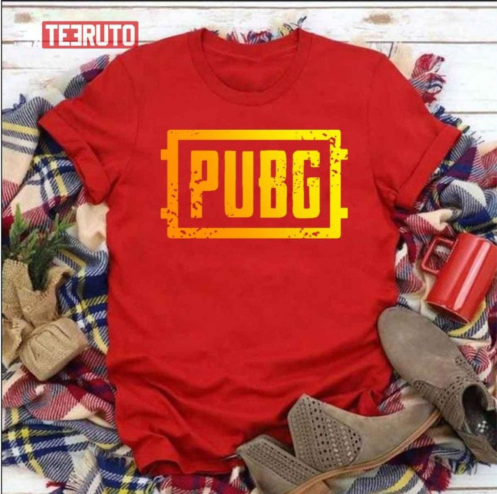 Pubg Yellow Logo Unisex T-Shirt