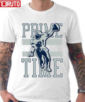 Prime Time Dallas Football And Retro Texas Stadium Unisex T-shirt