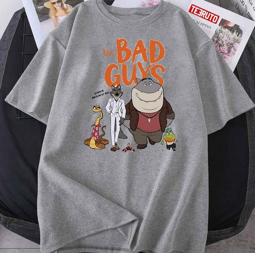 The Bad Guys 2022 Film Movie Unisex T-Shirt
