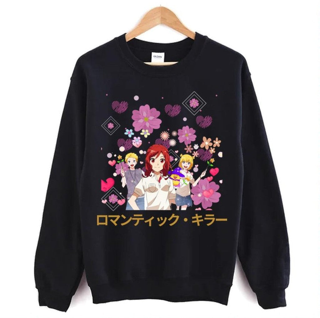 Sakura Flowers Romantic Killer Anime Unisex Sweatshirt