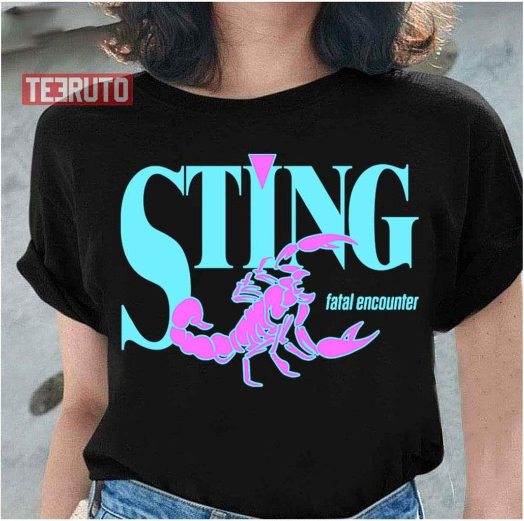 Sting Fatal Encounter Retro 90's Design Unisex Sweatshirt