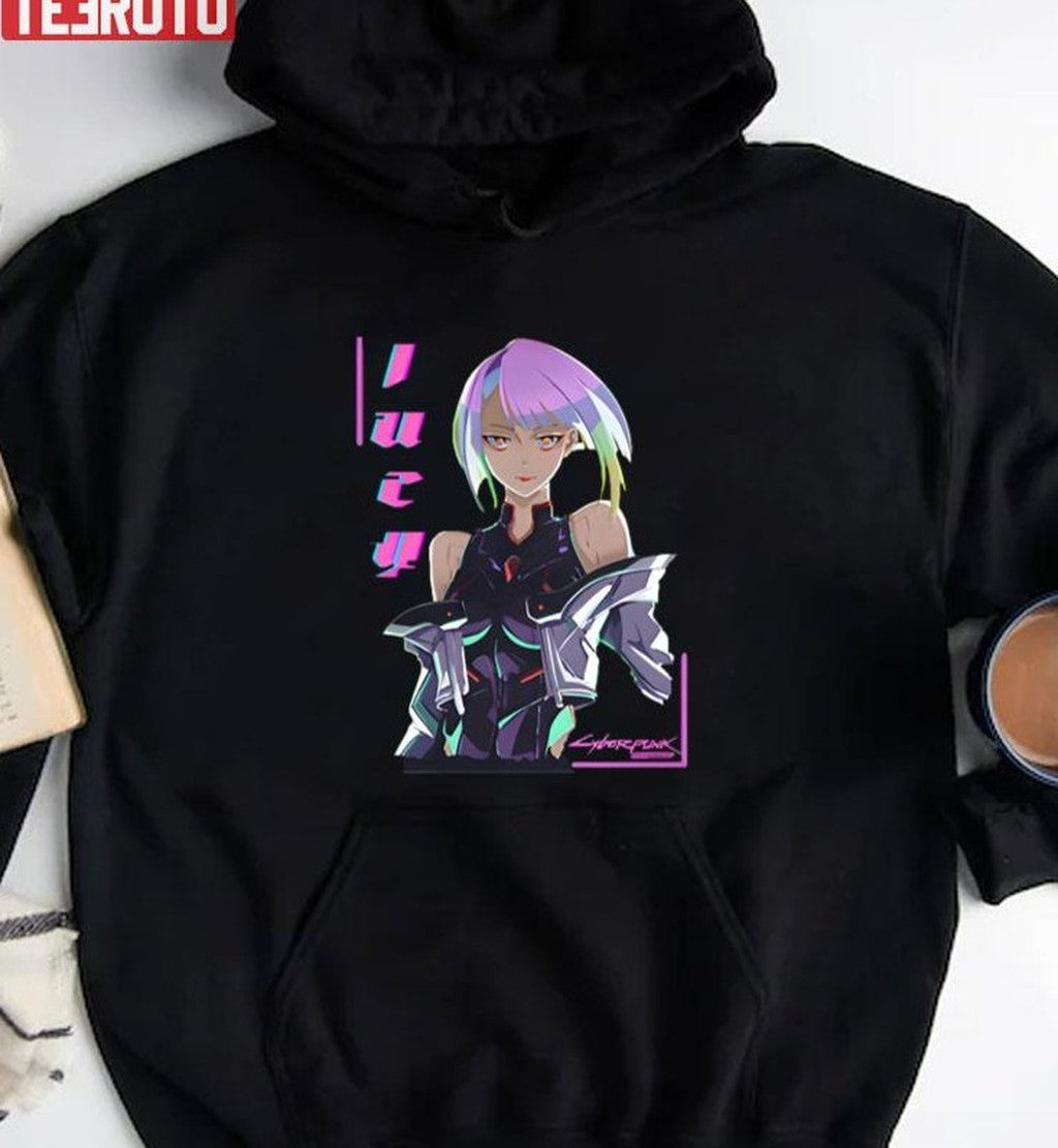 Pretty Lucy Cyberpunk Edgerunners Unisex T-shirt