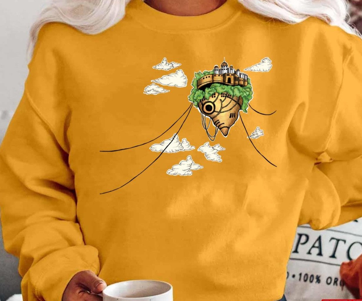 Aria The Animation Ukijima Laputa Castle In The Sky Unisex T-Shirt
