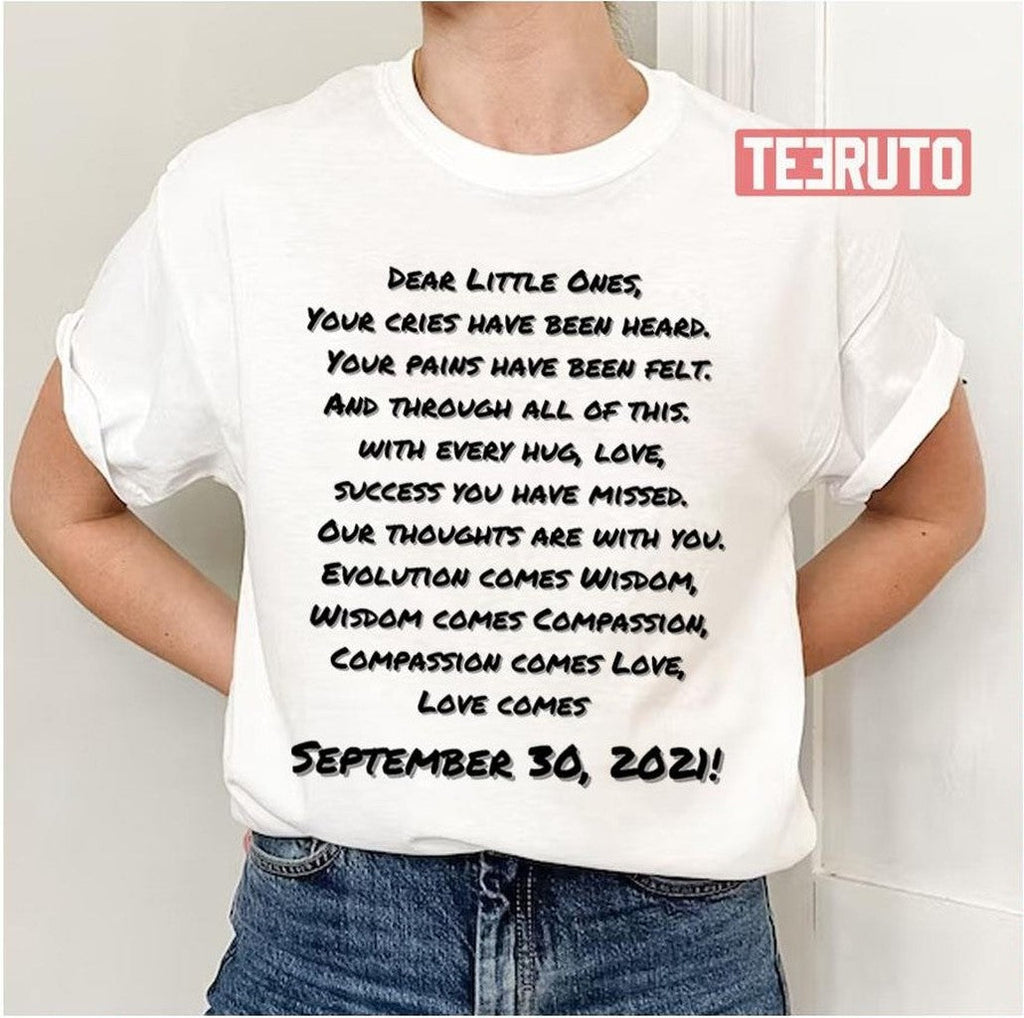 September 30 2021 Poem Ancestors Unisex T-Shirt
