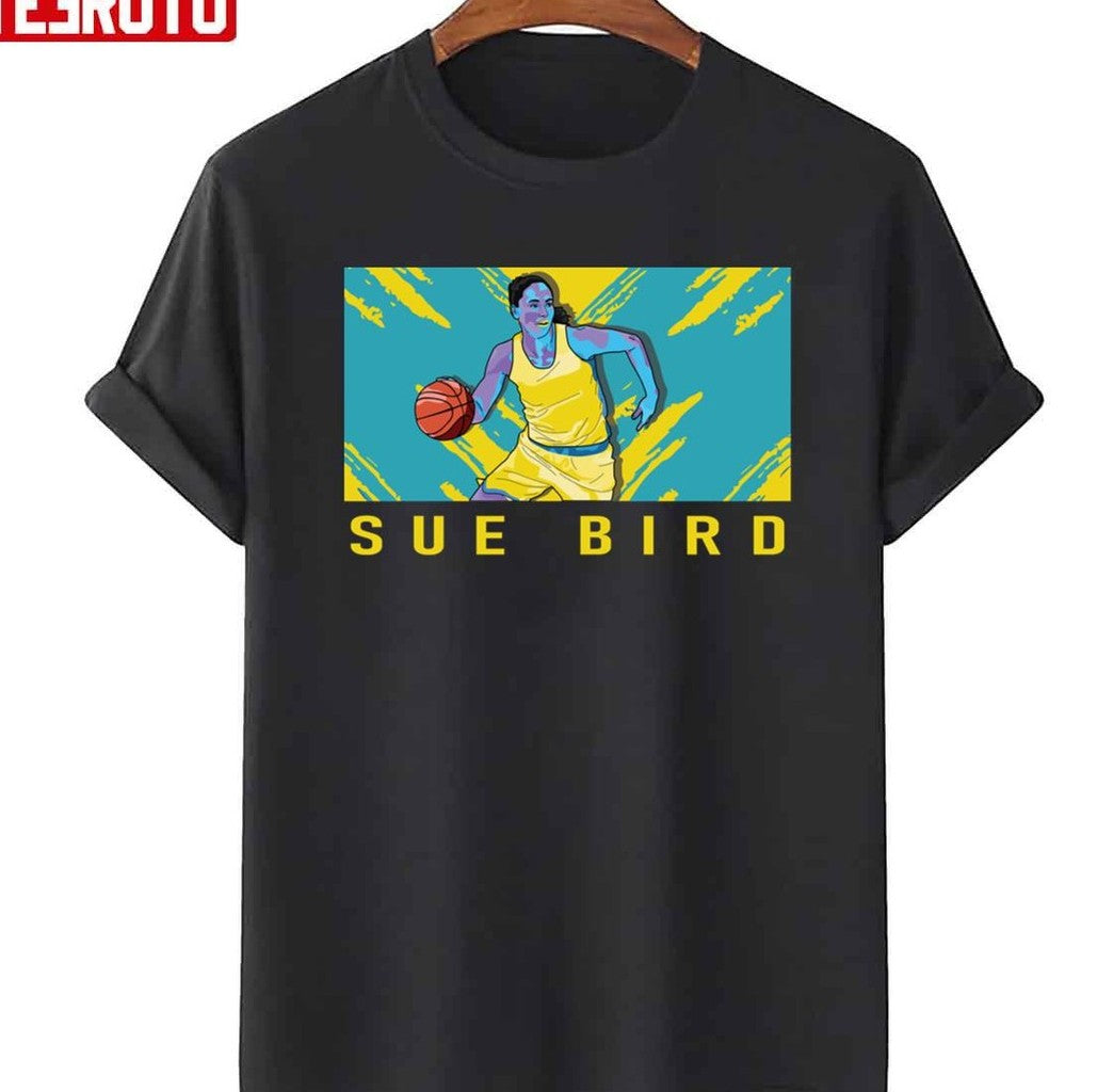 Suzanne Brigit Bird Sue Bird Basketball Art Unisex T-Shirt