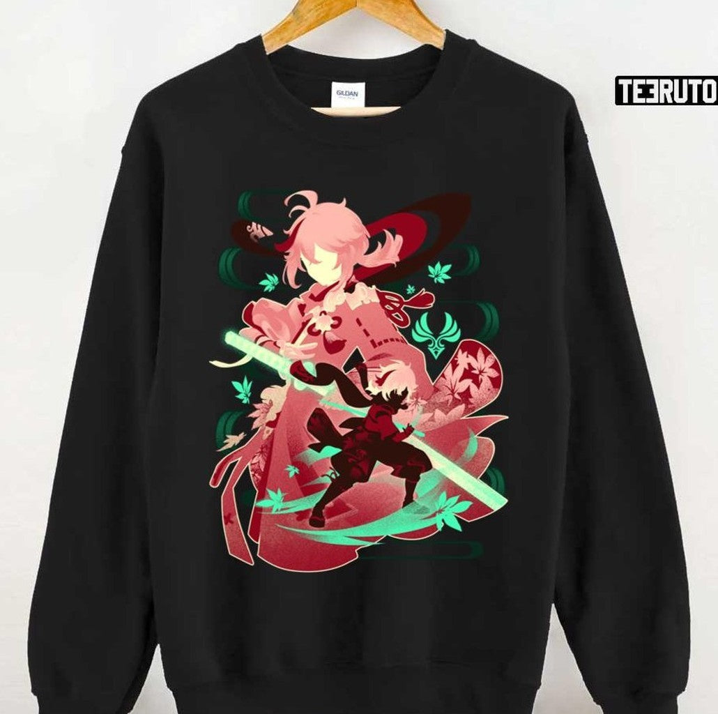 Scarlet Leaves Kazuha Genshin Impact Unisex T-shirt