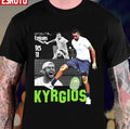 Pro Tennis Player Nick Kyrgios Retro Design Unisex T-shirt