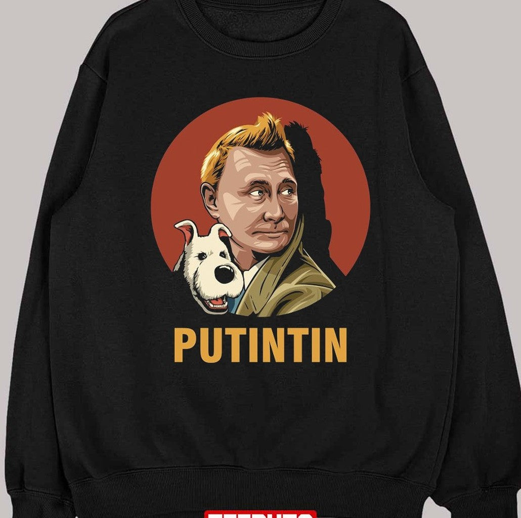 Putintin Cute Vladimir Putin Design Unisex Sweatshirt
