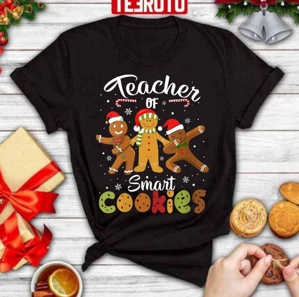 Smart Cookies Teacher Christmas In Bulk Unisex Sweatshirt