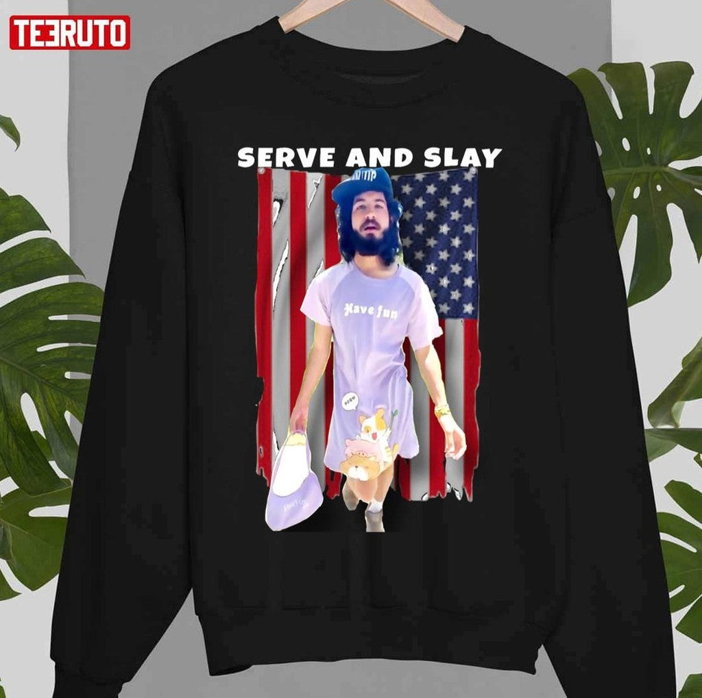 Serve And Slay Drew Unisex T-Shirt