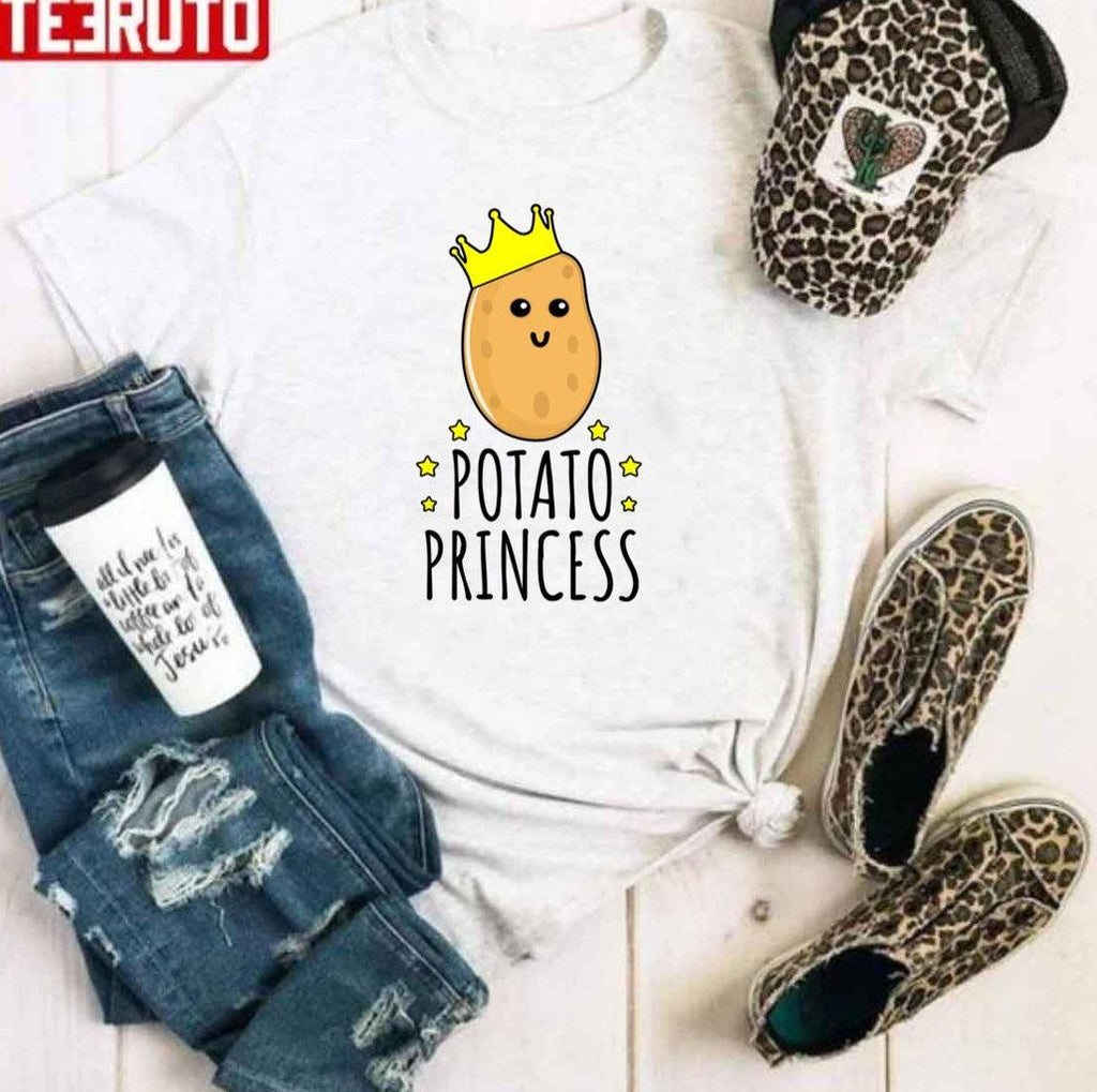 Potato Princess Cute Potato Unisex Hoodie