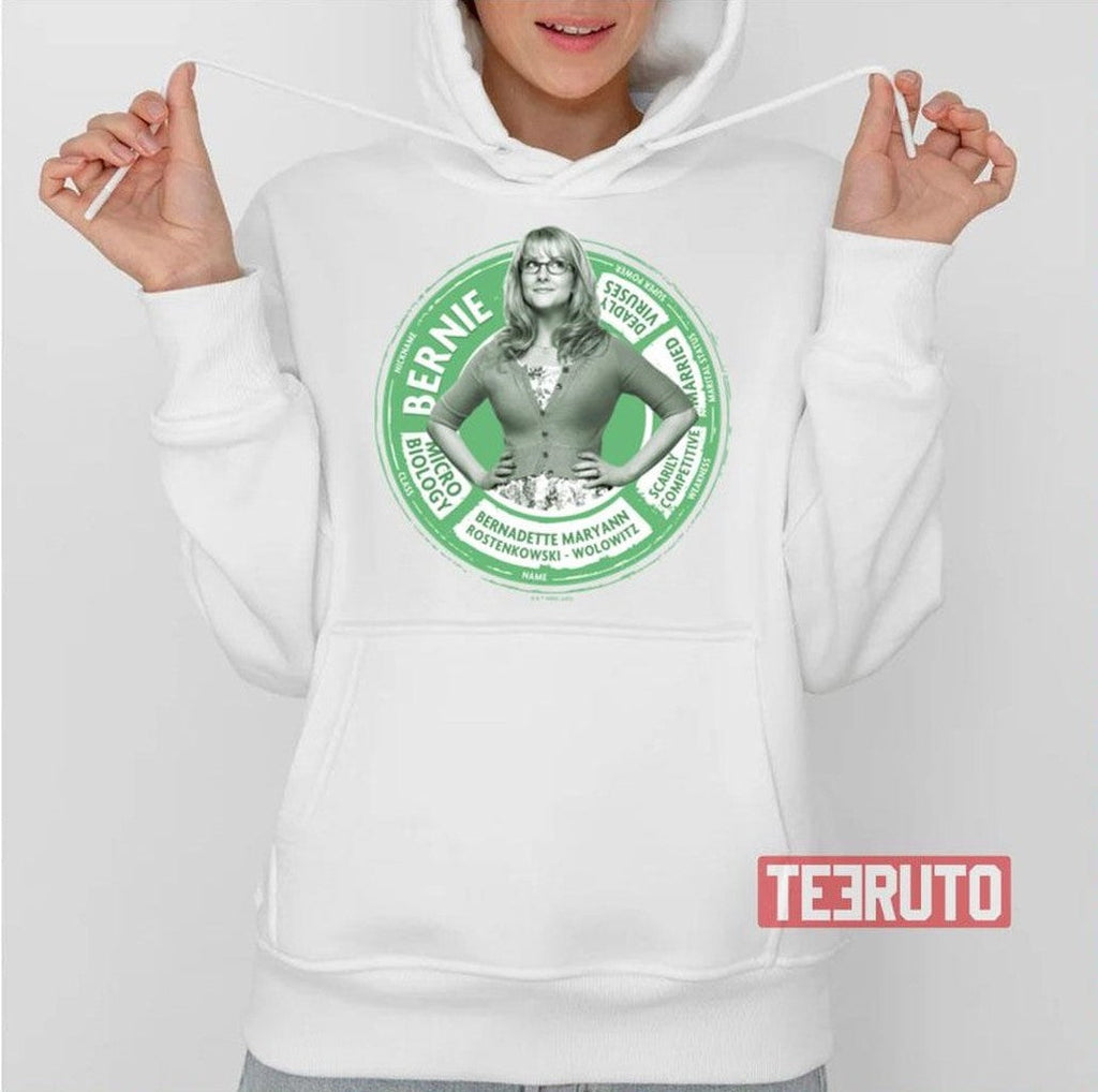 Bernadette Info Graphic The Big Bang Theory Unisex T-Shirt