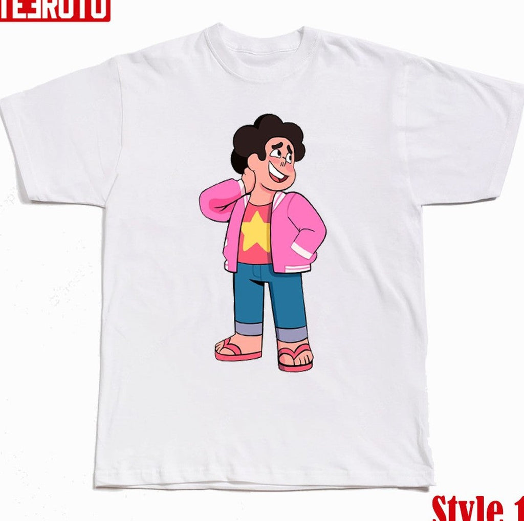 Steven And Connie Couple Steven Universe Matching Design Valentine's Day Unisex T-Shirt