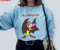 Batfink Like A Shield Fitted Unisex Sweatshirt