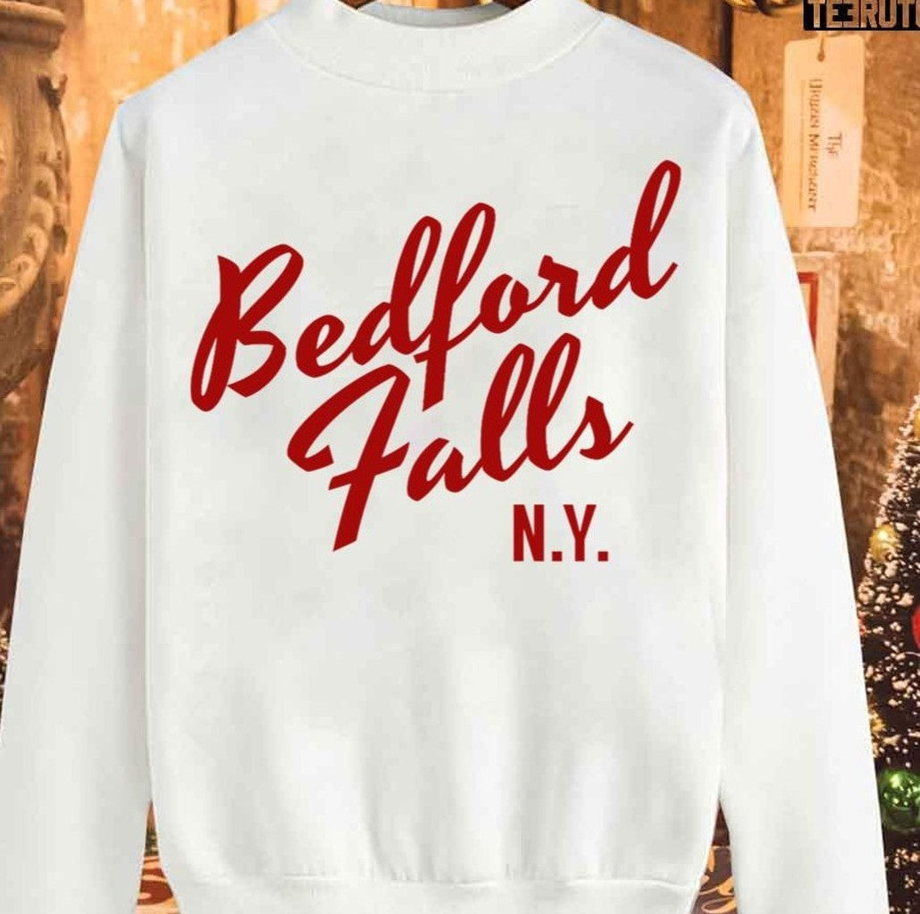 Bedford Falls Ny 2023 Christmas Unisex Sweatshirt