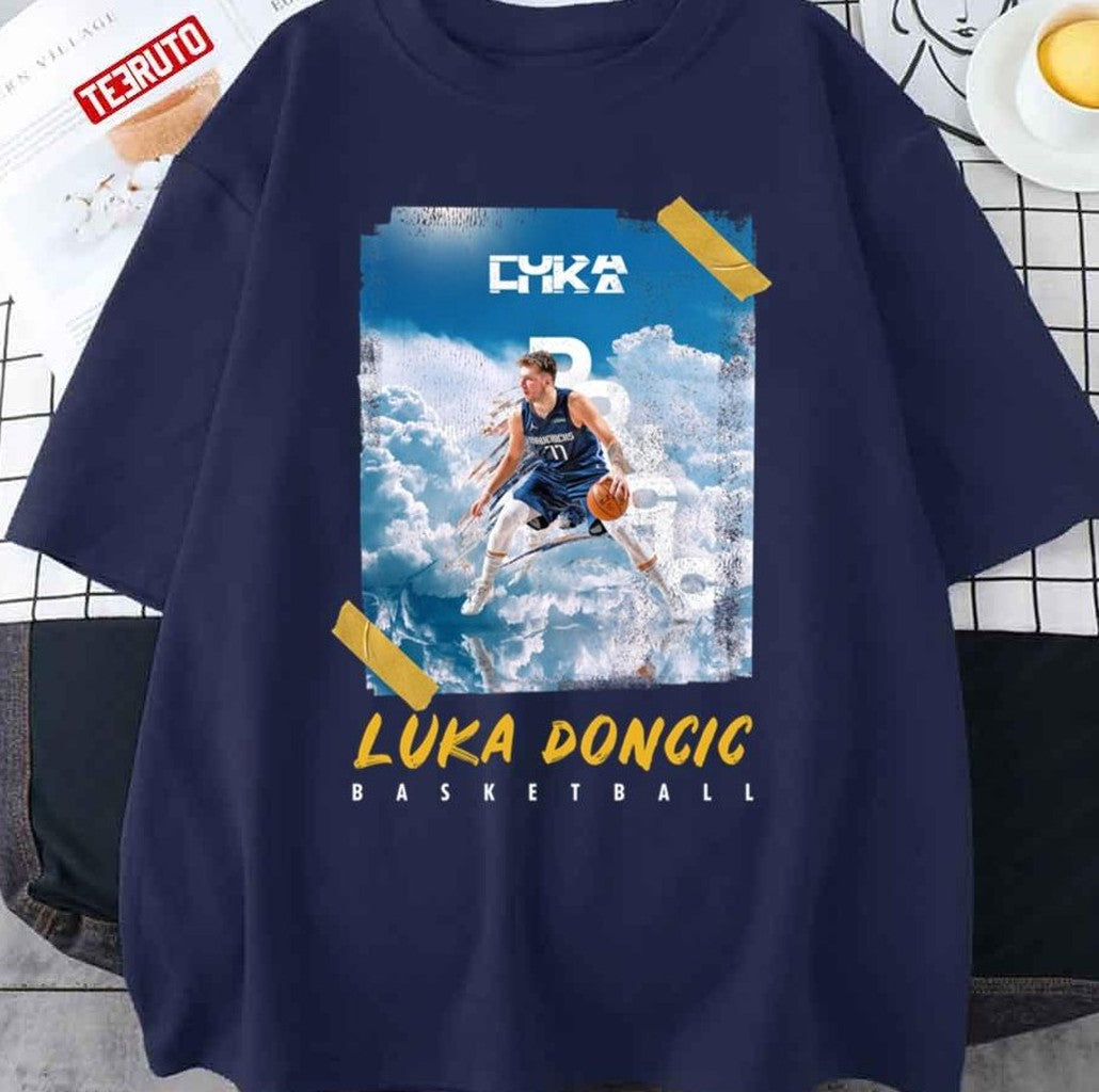 Poster Style Edit Luka Doncic Champion For Fan Basketball Unisex Sweatshirt