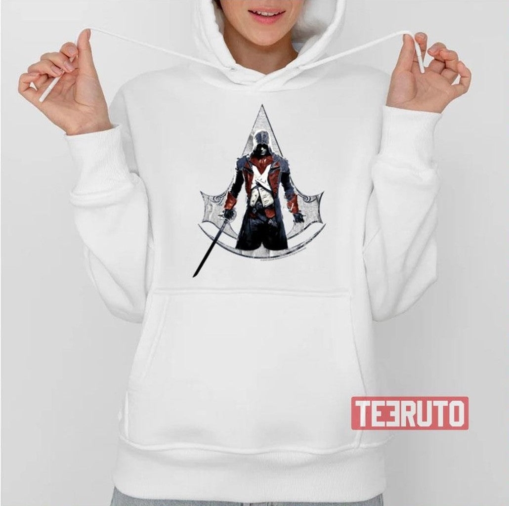Arno Distressed Logo Assassin's Creed Unity Unisex T-Shirt