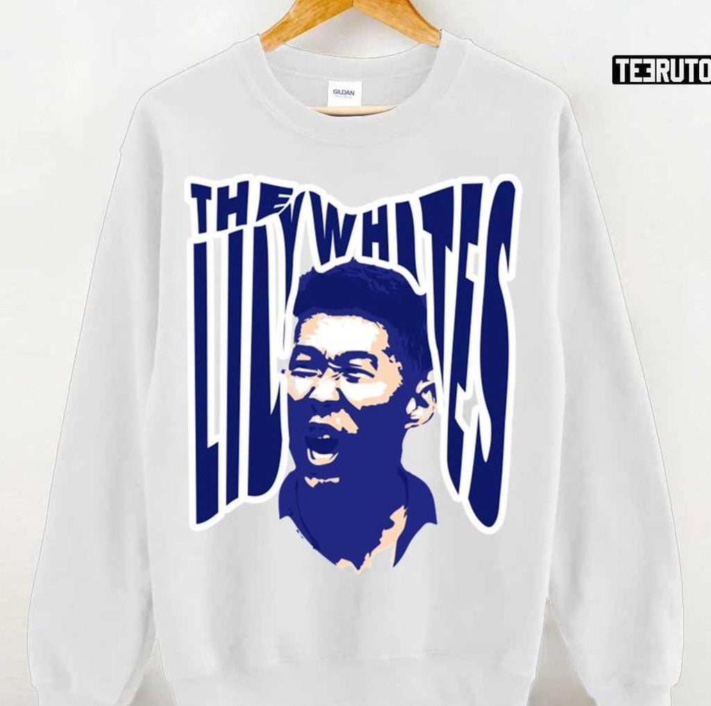 Son Heung Min Blue Art Tottenham Hotspur Unisex Sweatshirt