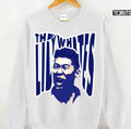 Son Heung Min Blue Art Tottenham Hotspur Unisex Sweatshirt