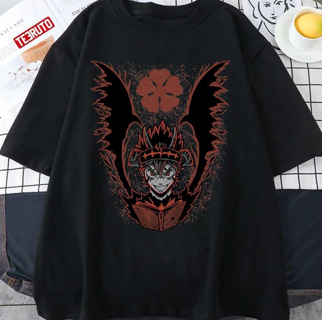 Asta The Demon Black Clover Novel Unisex T-Shirt