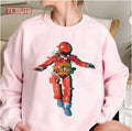 Astronaut Glitch 2001 A Space Odyssey Unisex Sweatshirt