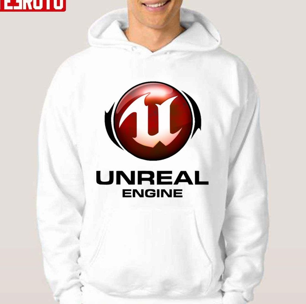 Original Unreal Engine Logo Merchandise Unisex T-shirt