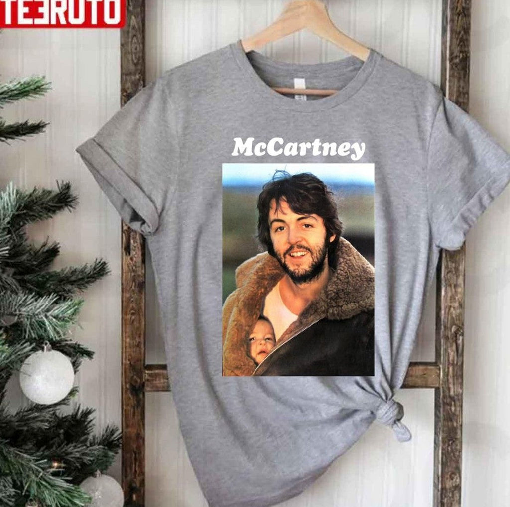 Paul Mccartney And Baby Unisex T-Shirt
