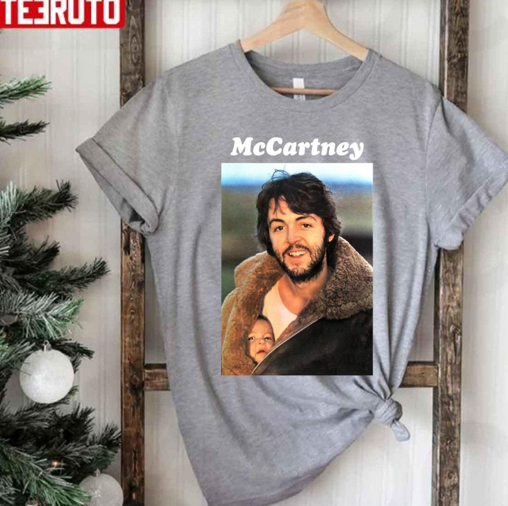 Paul Mccartney And Baby Unisex T-Shirt