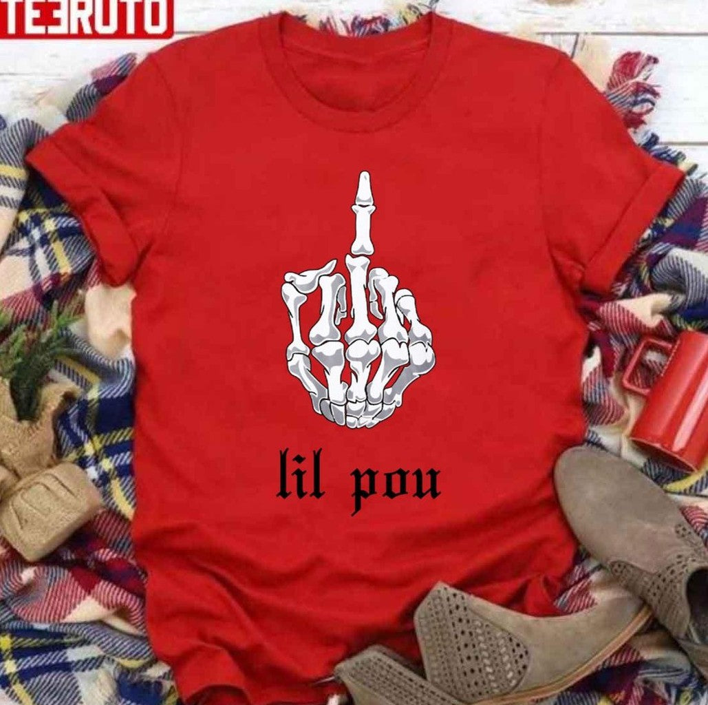 Pouya Lil Pou Middle Finger Unisex Sweatshirt