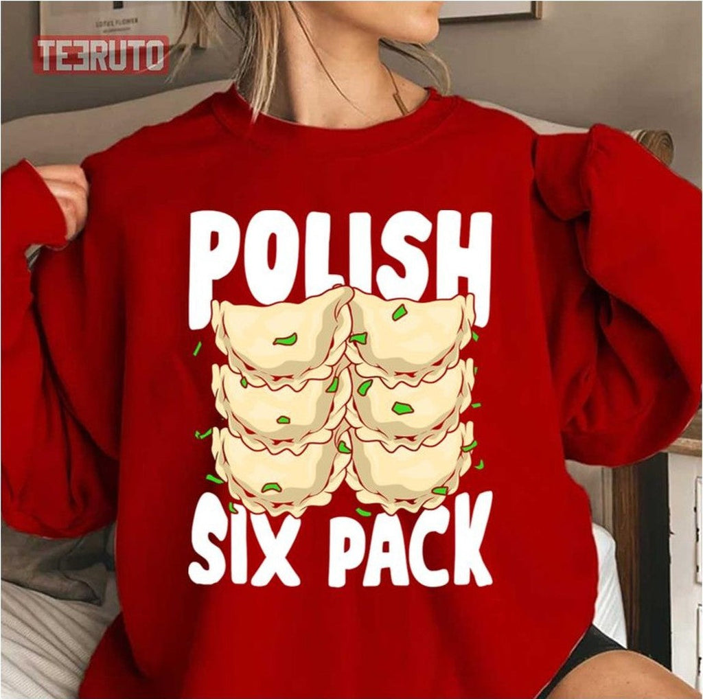 Polish Six Pack Funny Pierogi Food Unisex T-Shirt