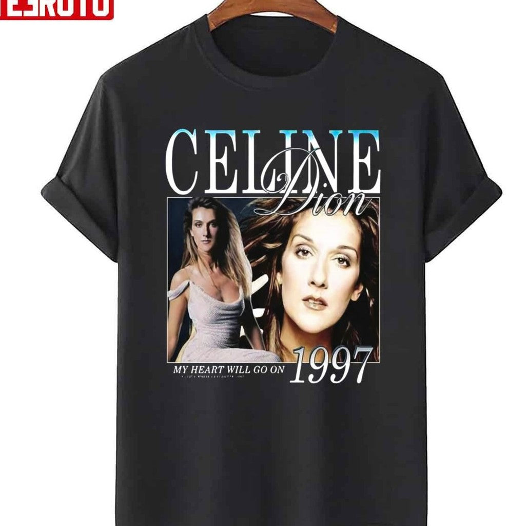 My Heart Will Go On Celine Dion Vintage Unisex T-Shirt