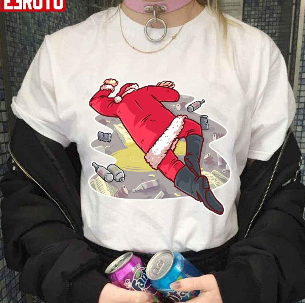 Bad Santa Design Funny Santa Christmas Gift Unisex Sweatshirt