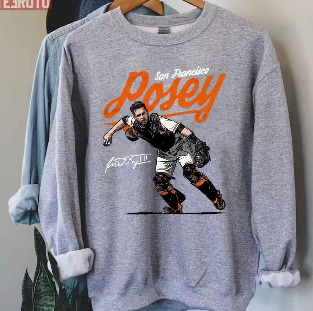 San Francisco Giants Buster Posey Signature Unisex T-Shirt