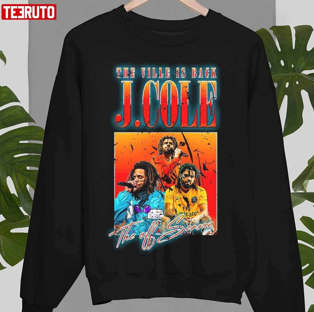 Neon Design J Cole The Great Rapper Unisex Sweatshirt