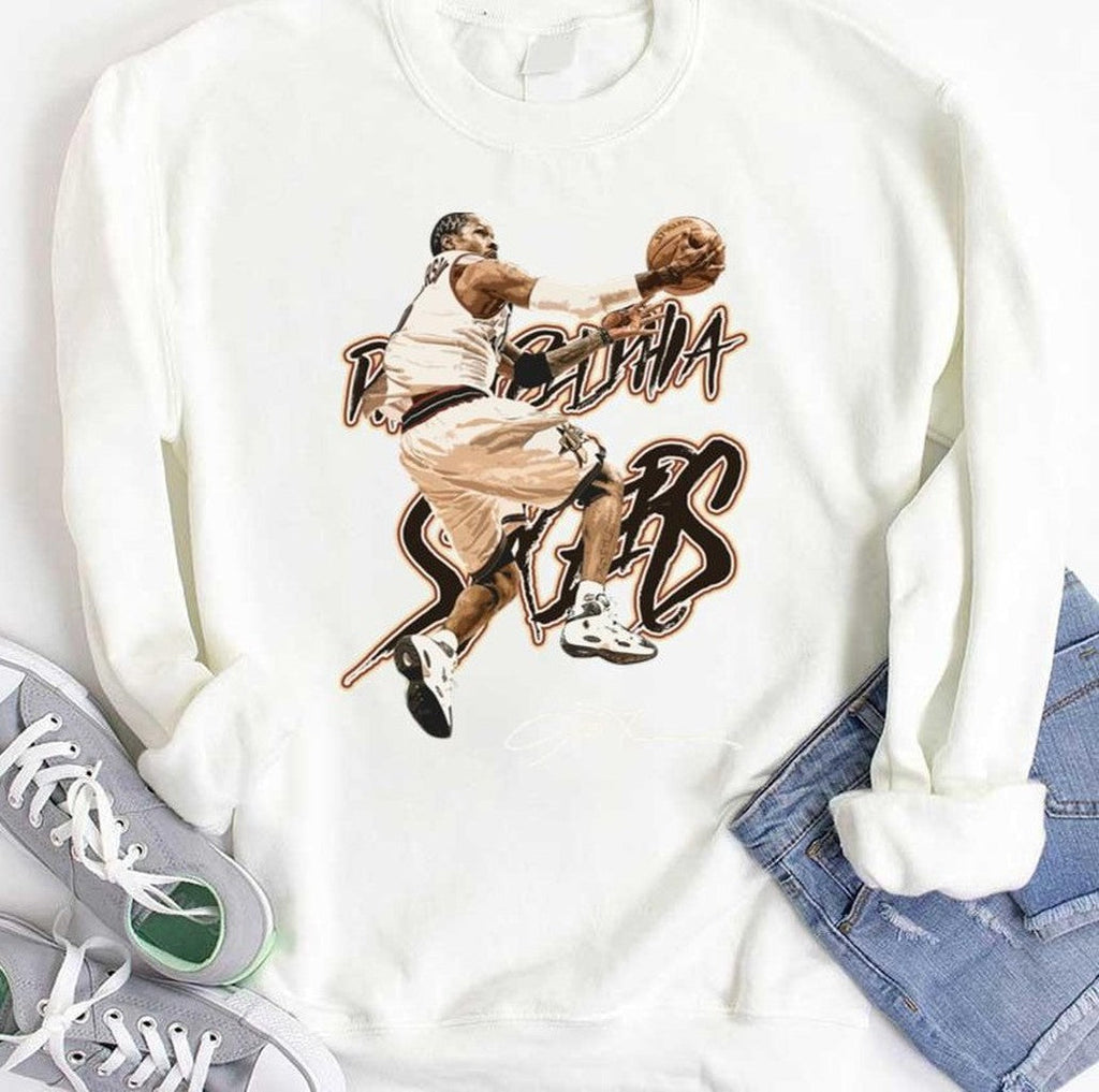 The 1 Point Allen Iverson Basketball Signature Unisex T-Shirt
