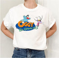 Oggy And The Cockroaches Logo Cartoon Unisex T-Shirt