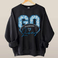 Go Lions Football Sweatshirt, Detroit Football Sweatshirt, Detroit Fan Gifts, Retro Game Day Sweatshirt, Trendy Shirt Football Fan Gifts, Unisex, Full