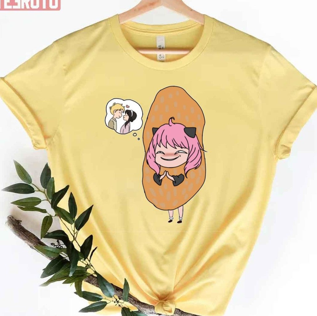 Peanut Anya Smug Spy X Family Unisex T-Shirt