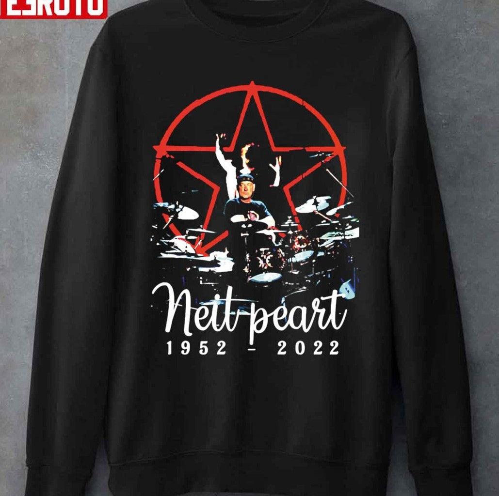 Nett Peart 1952-2022 Rush Band Unisex T-Shirt