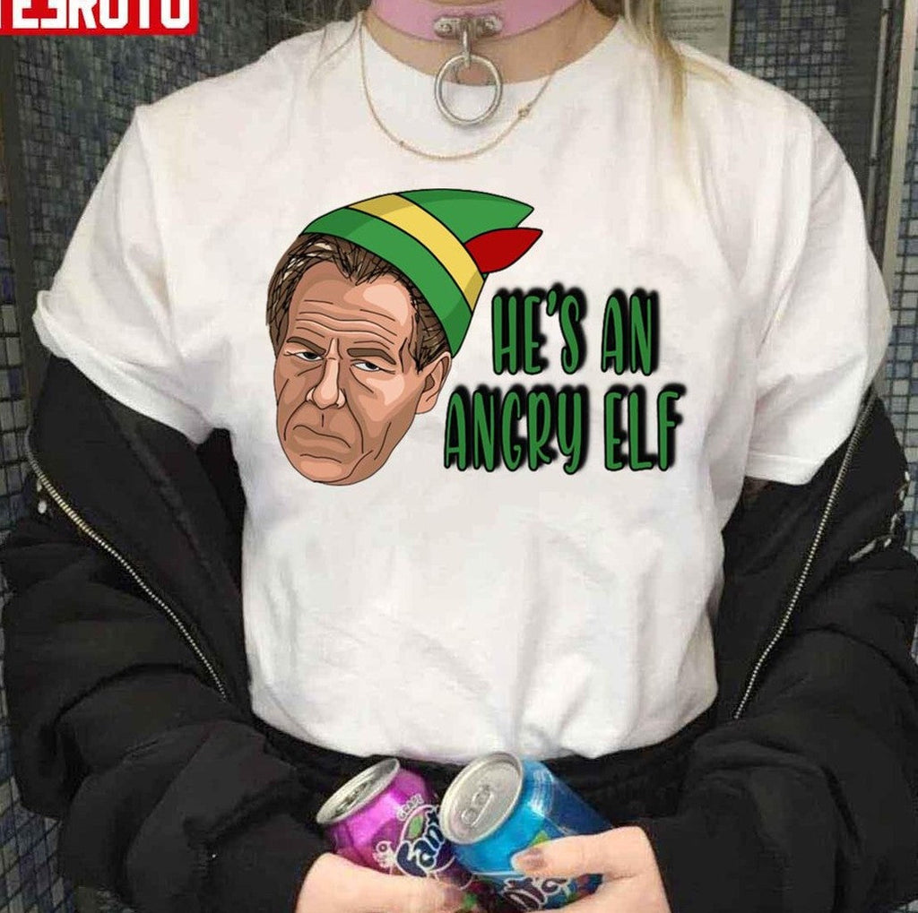 Angry Elf Christmas Unisex Sweatshirt