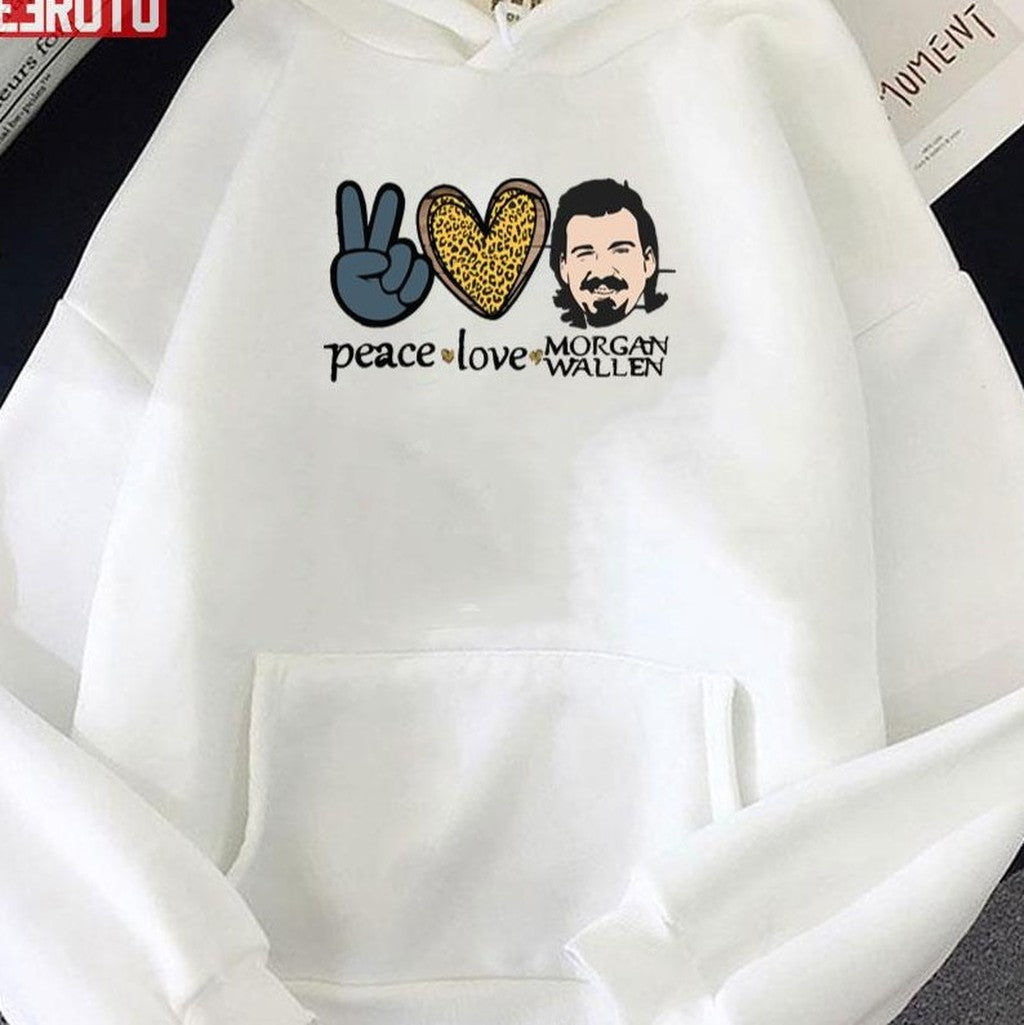 Peace Live Morgan W MW Music Unisex T-shirt