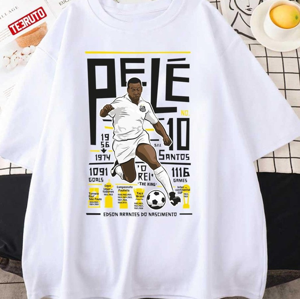 Pelé Santos Fc The Football Legend Unisex Sweatshirt